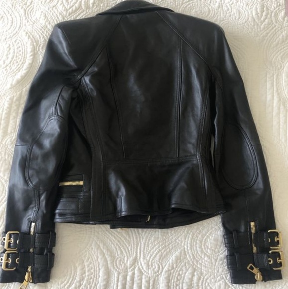 SOLD!!! Balmain leather jacket - Picture 3 of 8